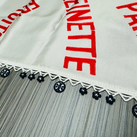 Tory Burch scarf floral flower print - Picture 10 of 12